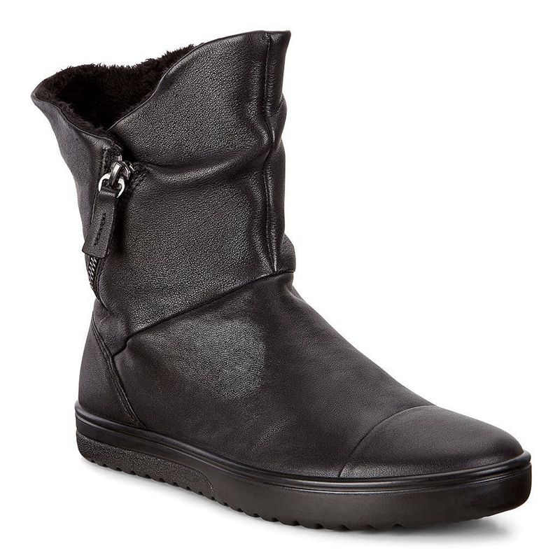 Women Boots Ecco Fara - Winter Boot Black - India MUOYJW107